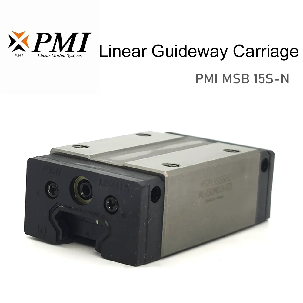 Taiwan PMI MSB15S Linear Guide Bearings Slider Block MSB15SSSFC Carriage