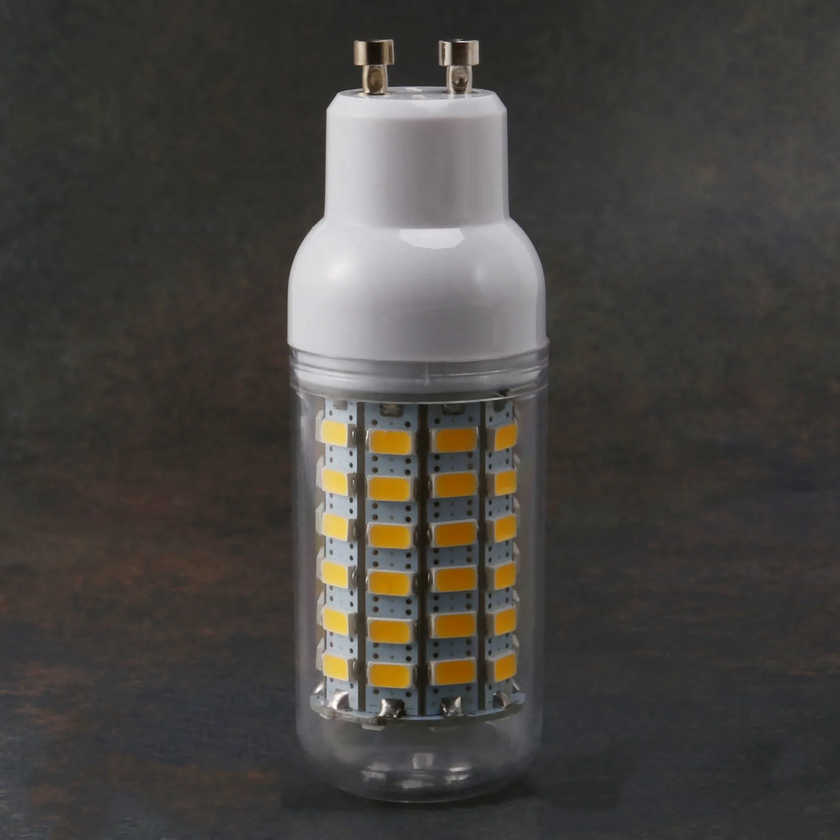 MOPHE-2X GU10 10W 5730 SMD 69 LED لمبات LED ضوء الذرة LED مصباح توفير الطاقة 360 درجة 200-240V أبيض