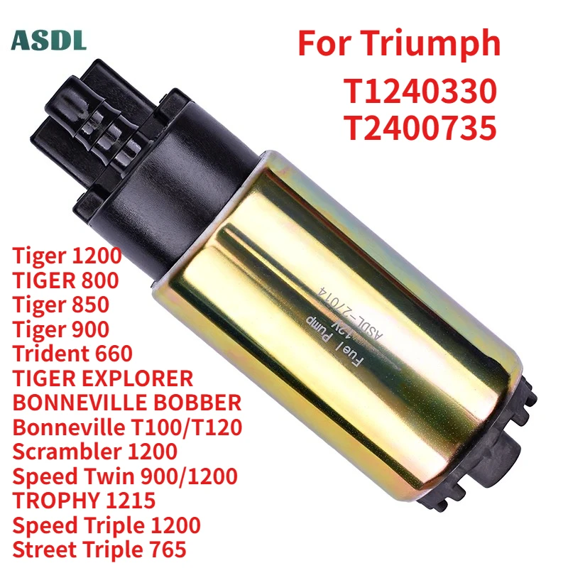 

Электрический топливный насос для мотоцикла, бензиновый насос для триумфа, бонвилла, ракеты III, скремблер thruкстон Thunderbird 1600 1700