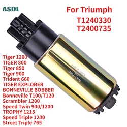 Motorcycle Fuel Pump Petrol Pump For Triumph BONNEVILLE BOBBER T100 T120 ROCKET Scrambler 1200 Tiger 800 850 900 1200 GT Rally