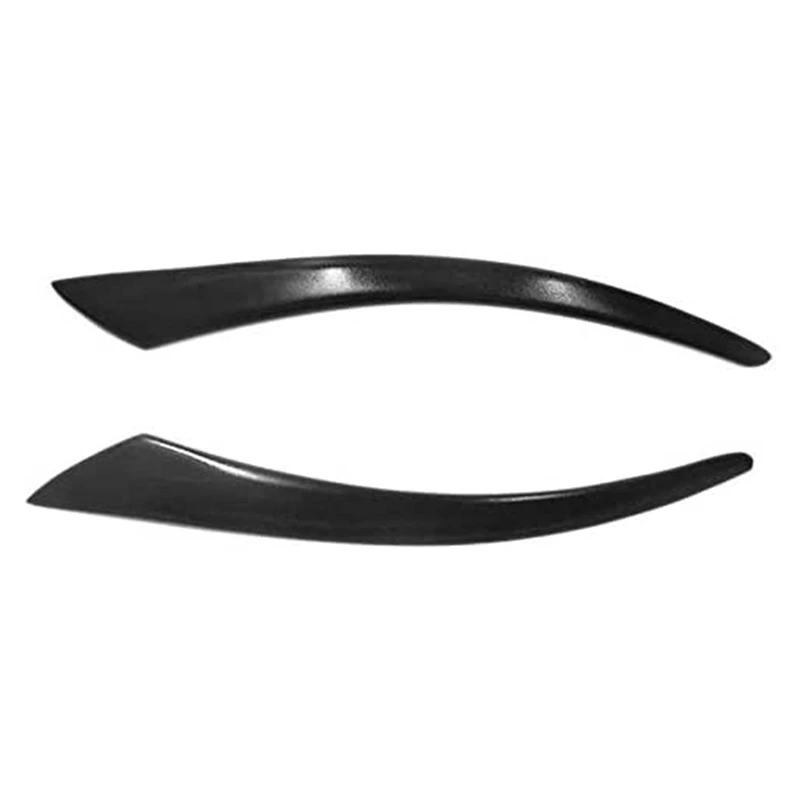 For VOLVO S40 V50 2004-2012 Resin Headlights Eyebrows Eyelids Cover Eyelash Head Light Lamp Sticker