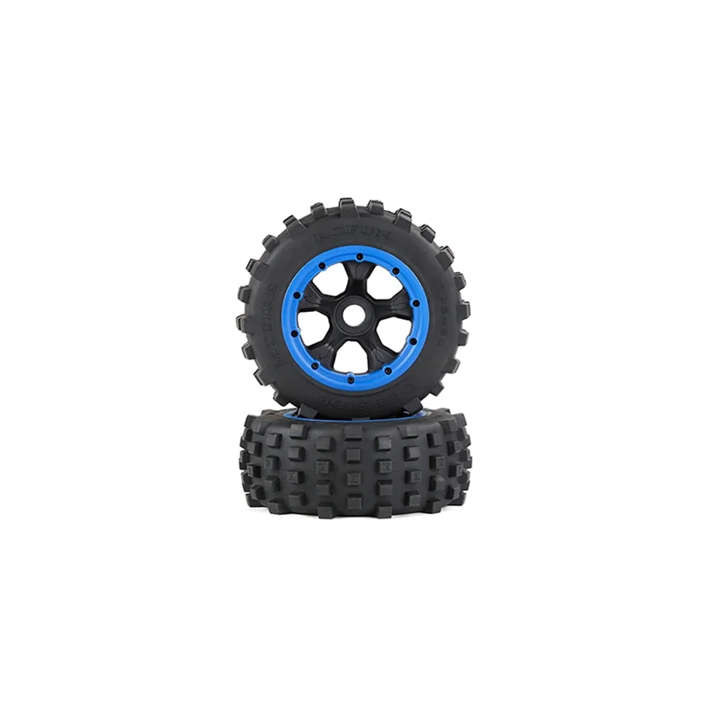 A45F-Off-Road Car Rear Tyres For 1/5 HPI ROFUN BAHA ROVAN KM BAJA 5T/5SC/5FT Rc Car  Parts 195X80mm