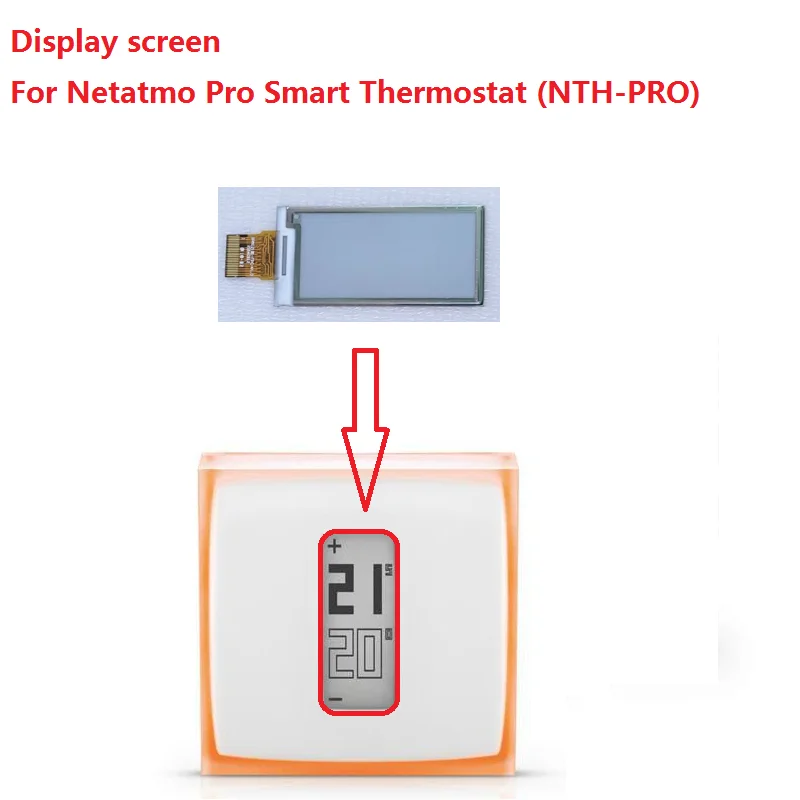 LCD Display For Netatmo Pro Smart Thermostat (NTH-PRO) Repair screen