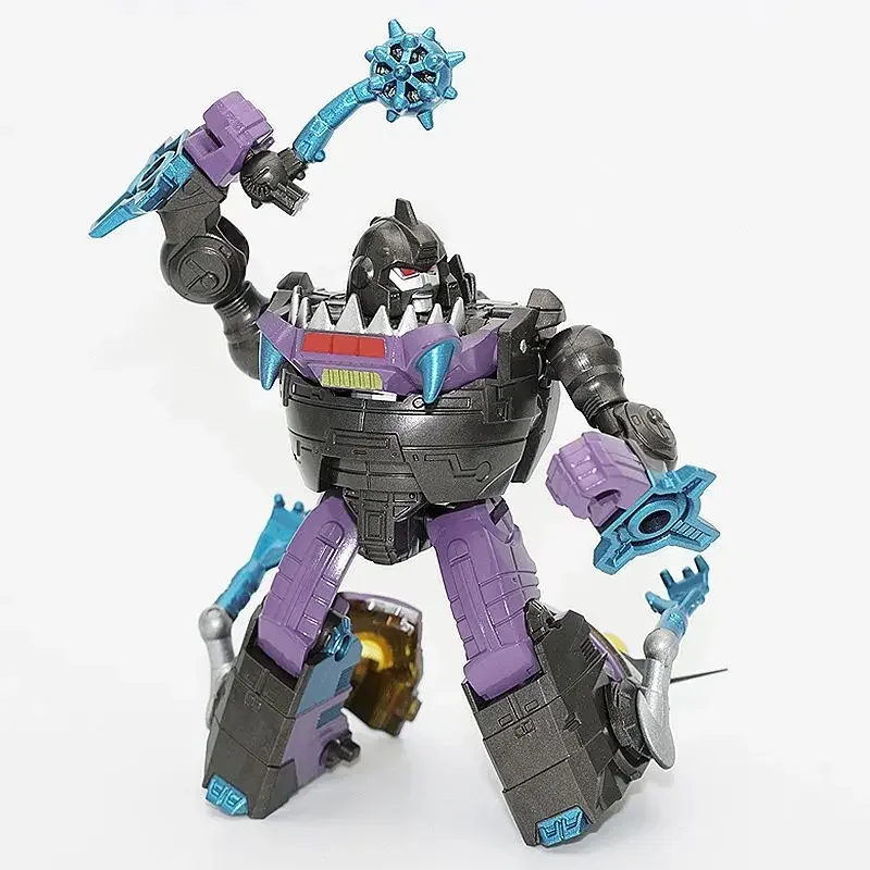 MFT Transformation MF-26 MF26 Sharkticon G1 KO 9CM 3PCS Metal Coating Set Action Figure Robot Toys