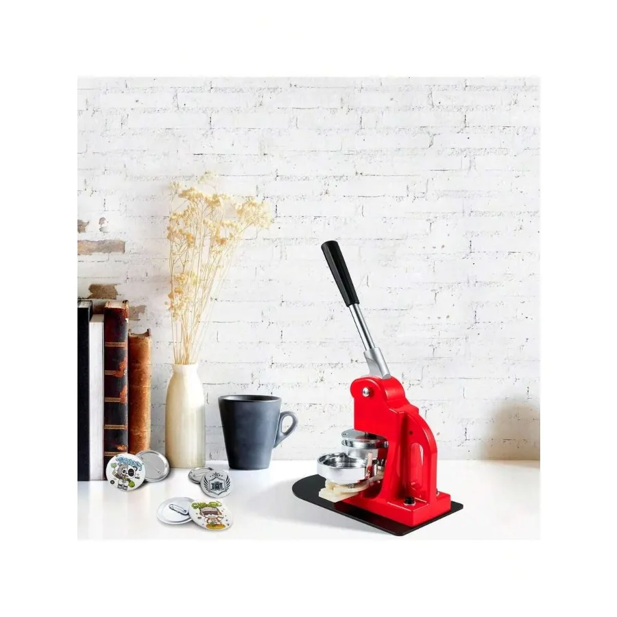 

Button Maker Machine 1in 1.25in 2.25in and 3in Badge Punch Press Kit DIY Gifts Pin Maker 25mm 32mm 58mm and 75mm Button Making