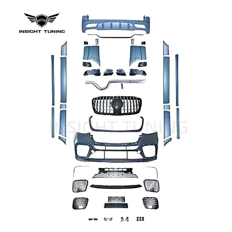 New High Quality Vs30 Car Bumper Bodykit With Clips For Sprinter W907 Conversion Upgrade AMG Kits