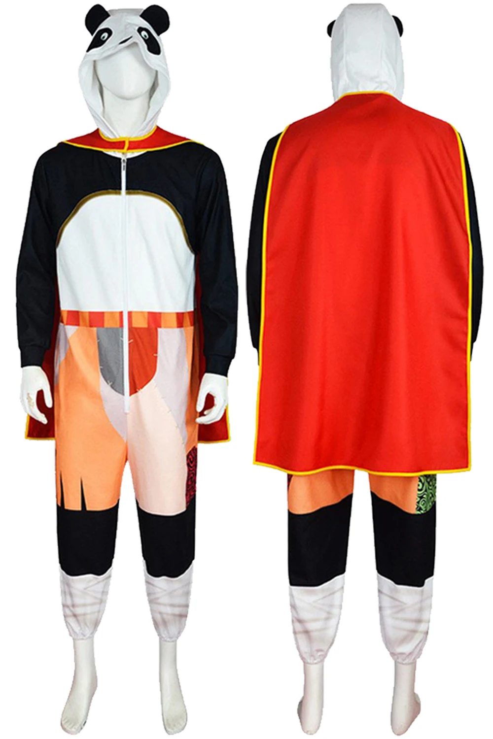 

Po Role Play Cartoon Movie Kung Fu Cosplay Panda 4 Costume Adult Women Men Outfits Fantasy Fancy Dress Up Party Clothes