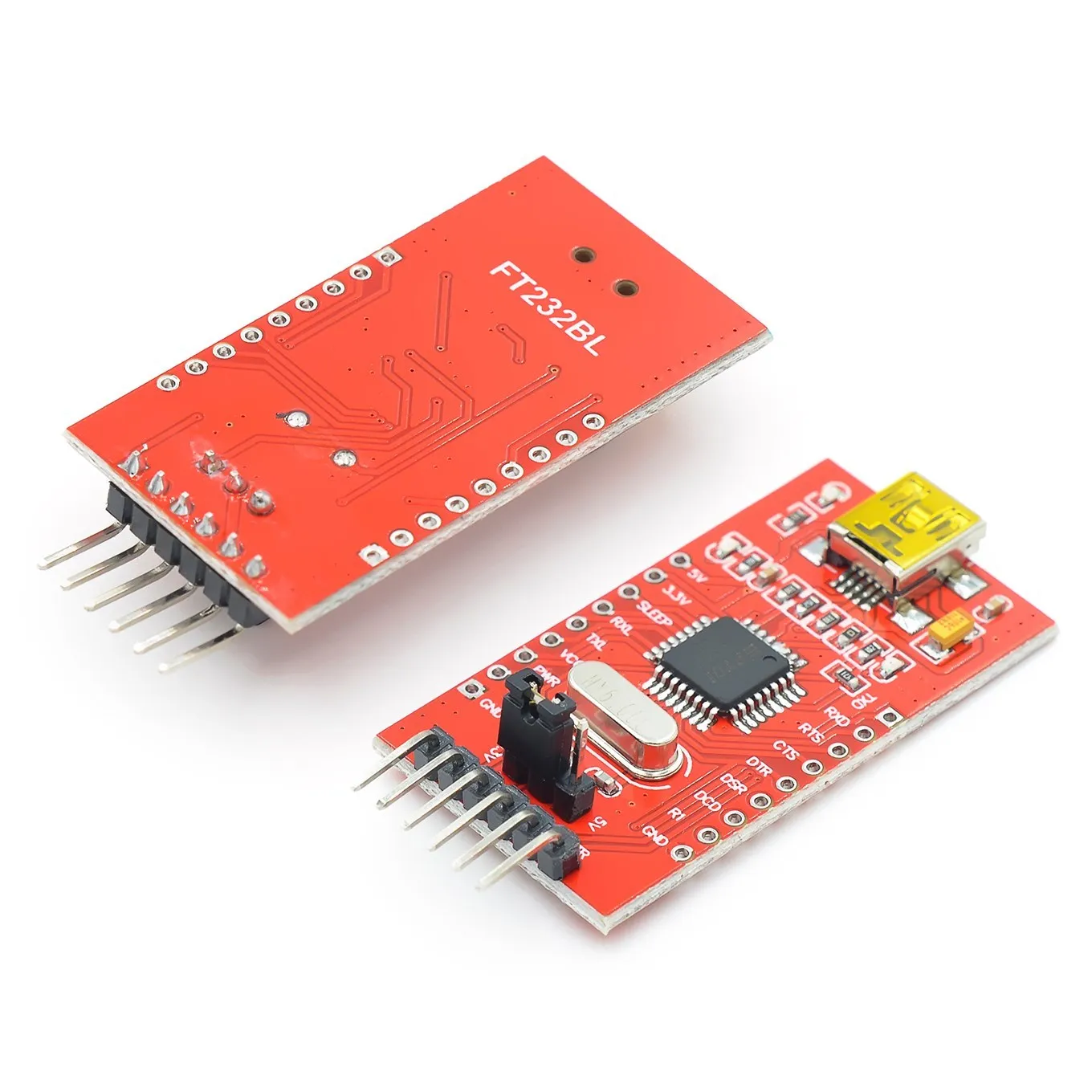 FT232BL FT232RL Basic Breakout Board FTDI FT232 USB TO TTL 5V 3.3V Debugger Download Cable To Serial Adapter Module For Arduino