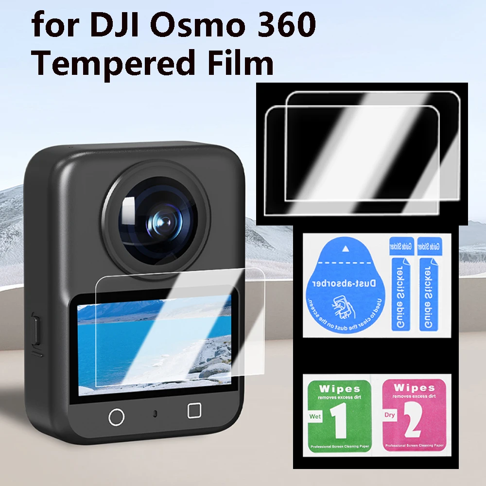 

For DJI Osmo 360 Tempered Glass Screen Protector For DJI OSMO 360 Camera LCD Screen Protective Film Glass Protection Film