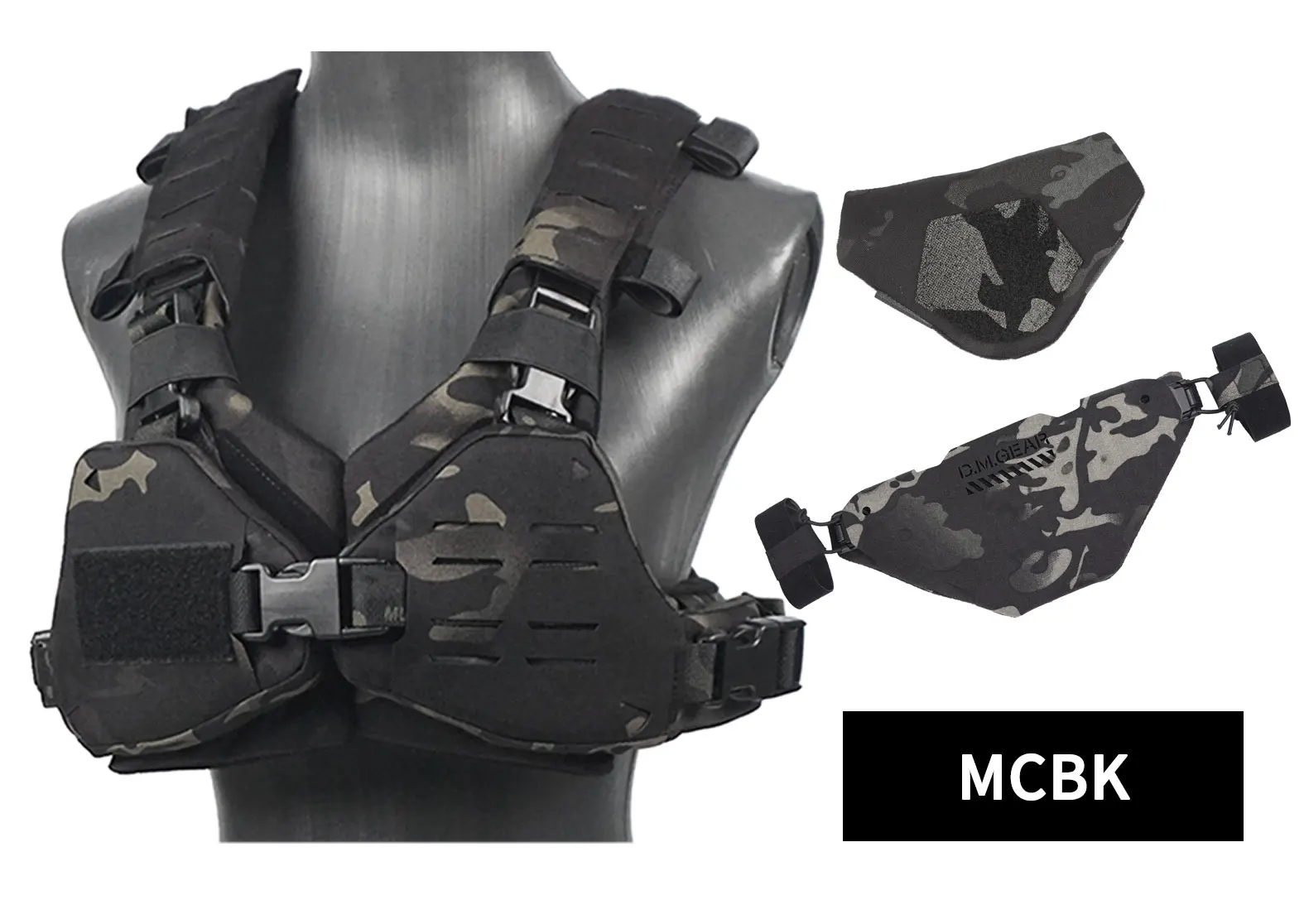 DMGear Tactical Bikini Set Armor Vest Neck Gaurd Crotch Protection
