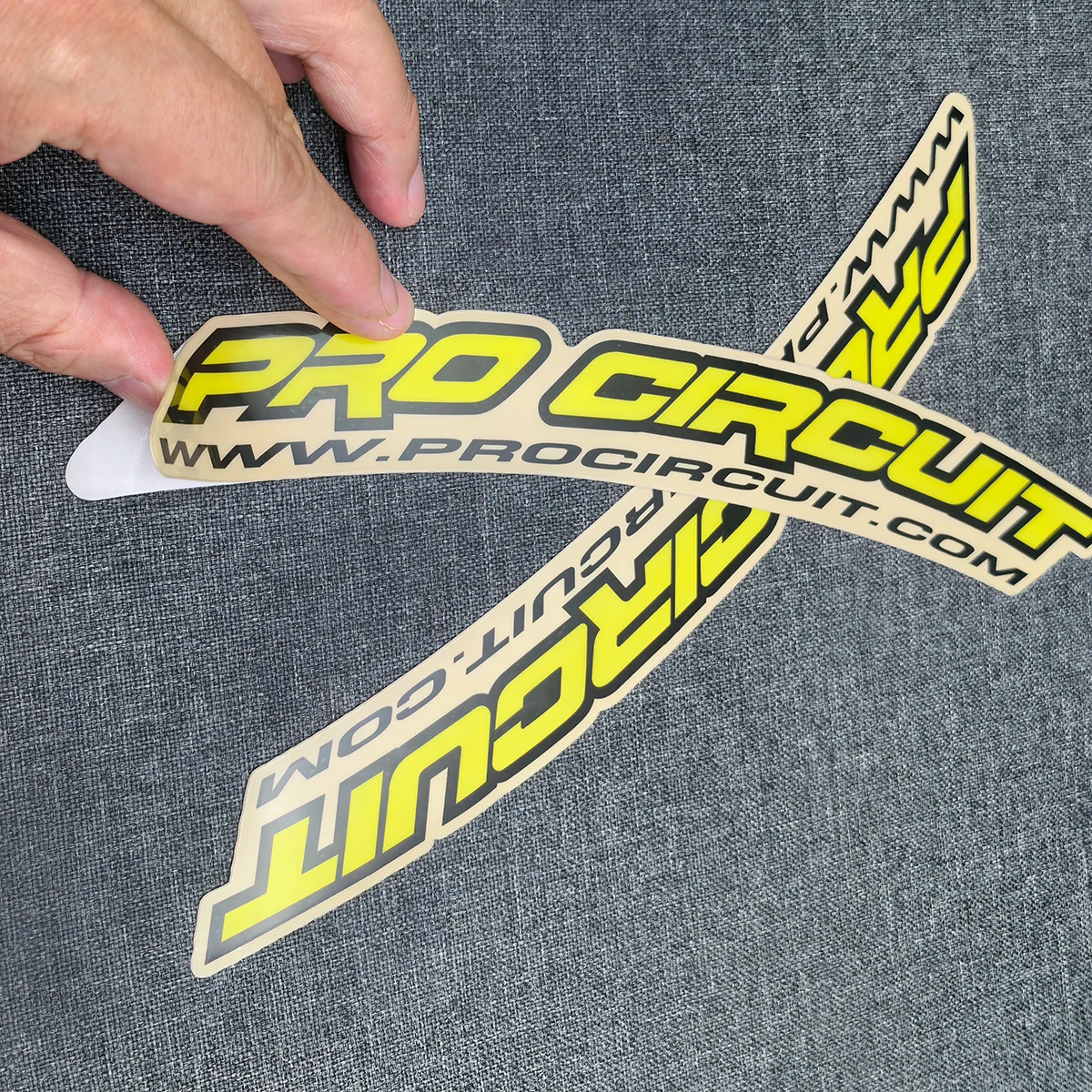 2Pcs PRO CIRCUIT Curved Fender Decals Motocross Graphics MX Decal YZF CRF RMZ KXF SX SXF 125/250/350 Motorcycle Sticker 5