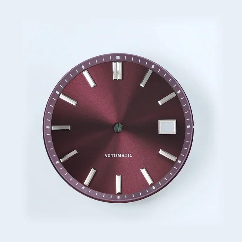 32.5 مللي متر أمة الله الهاتفي مناسبة NH35/36/4R/6R/7S حركة GMT وزارة الدفاع خمر الشظية علامات مملة البولندية الحبوب ساعة الطلب أجزاء