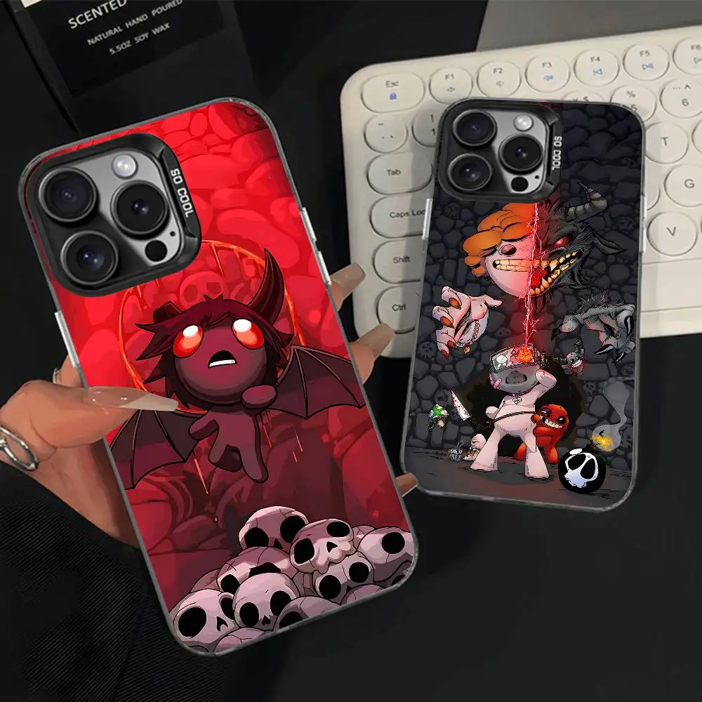 

The B-Binding of I-Isaac Phone Case For iPhone 15,12,11,14,13,16,17,E,Max,Plus,Air,Pro,Mini Shockproof Cover