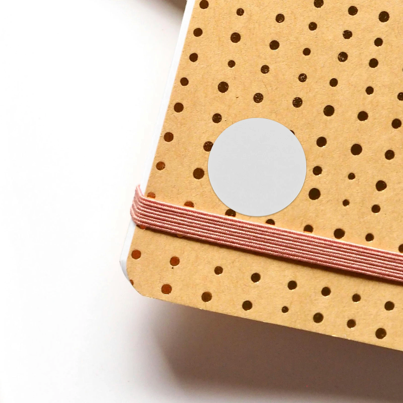 ملصقات ملصقات مستديرة منقطة مقاومة للماء 13 مللي متر التصاق قوي سهلة التقشير لمكتب المنزل متجر الفصول الدراسية 2 لفات ملصقات لاصقة #6