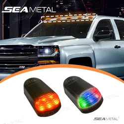 SEAMETAL Universal Car Solar LED Warning Light Night Security Simulated Alarm Wireless Strobe Lamp Anti-Theft for Car Truck SUV