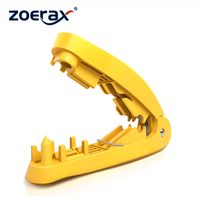 ZoeRax 4-in-1 RJ45 network cable tool with cutting, stripping, untangling, and straightening functions applies to STP/UTP cable.
