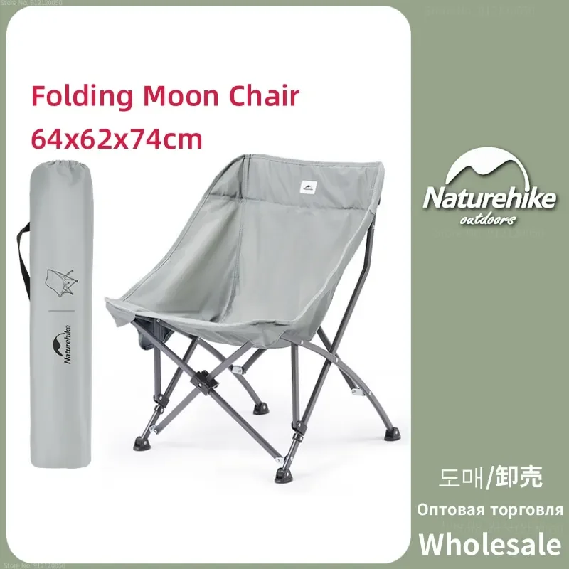 Folding Chair Camping Outdoor Portable Wear-resistant Leisure  Chair Picnic Tour Fishing Chair 140KG Load Bearing Portable seat