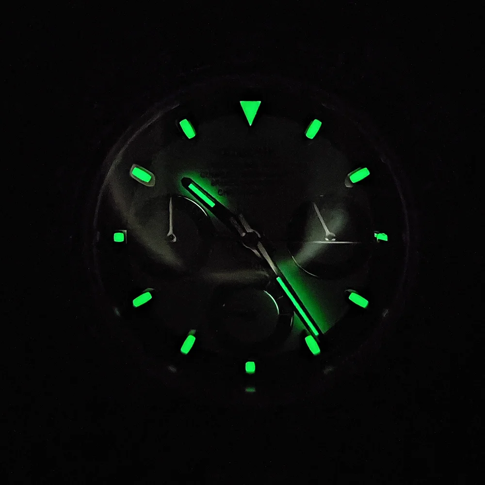 39.3mm Luxury Watch Men's Chronograph New Men's watch Business Watch Men's VK63 Men's Chronograph watch VK63 Waterproof 10ATM