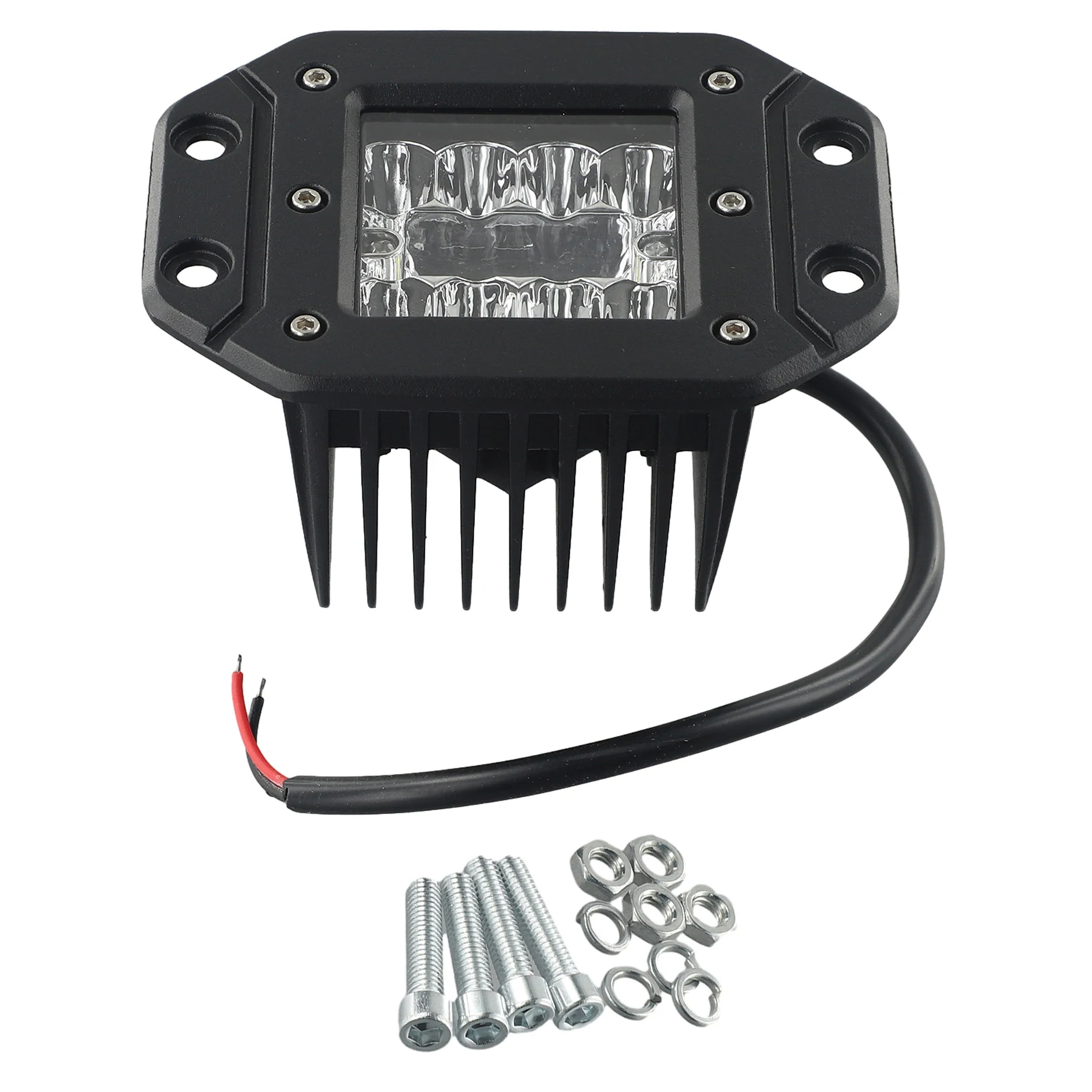 

16 Вт, 4 дюйма, 470 г, аксессуары, бампер для автомобиля, светодиодный светильник, практичный поворотный бар, рабочий светильник для грузовика, полезный, новый