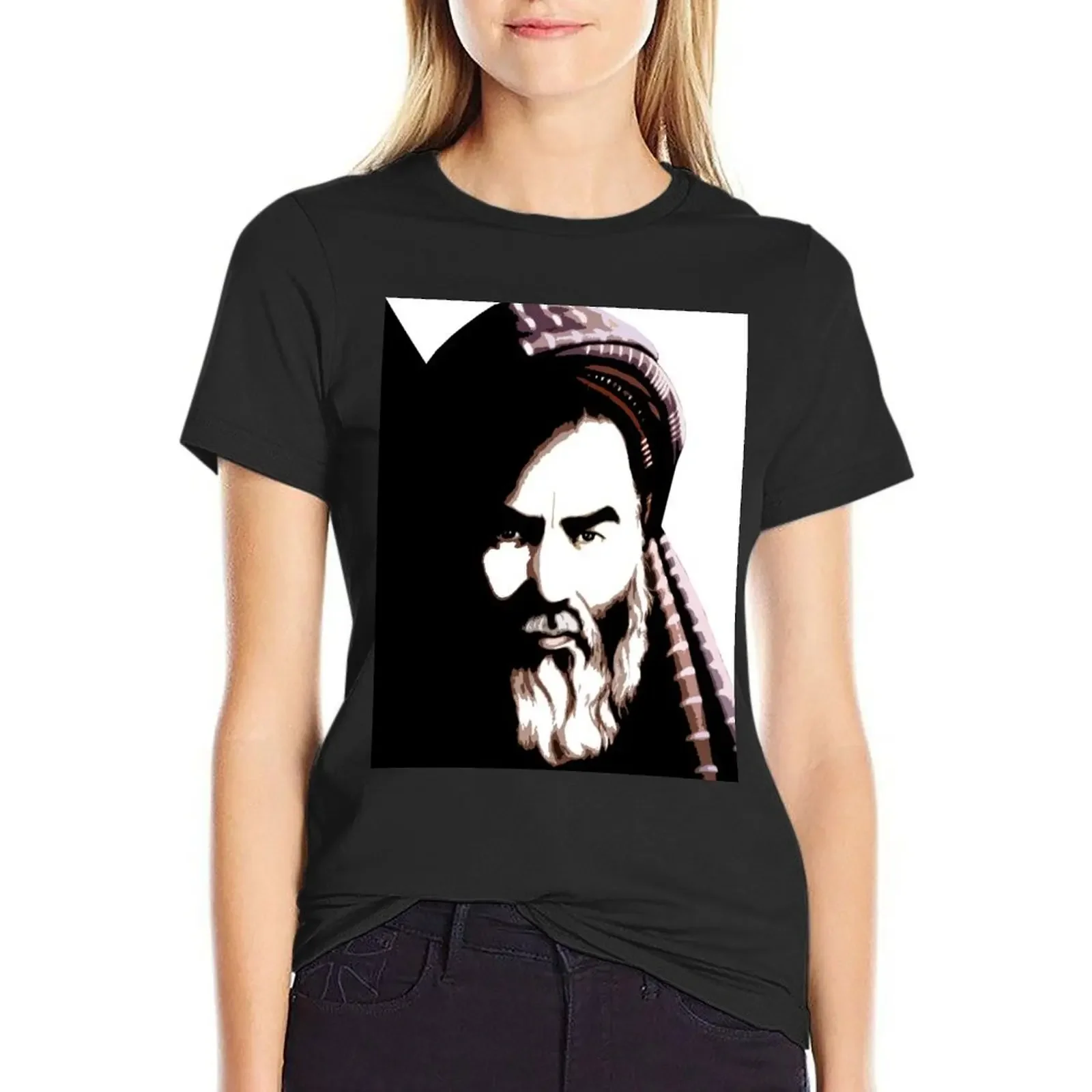 

Baba Mazari (Shahid Mazari)   T-Shirt blanks plus sizes sweat shirts graphic tees workout shirts for Women