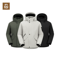 Xiaomi SKAH Winter Men Jacket Glued Outdoor Graphene Waterproof Anti-static Warm Down Jacket For Couples Hooded Thermal Clothing