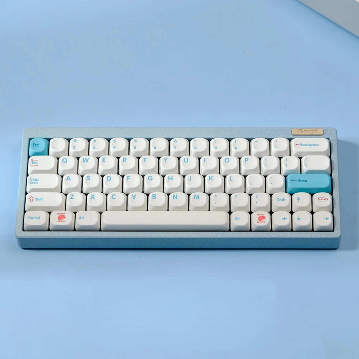 

138 Keys/Set PBT KOA Profile Sushi Keycaps Russian Korean Japanese Keycap Custom for MX Switch Mechanical Keyboard ISO 7U