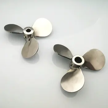 Turbine en acier inoxydable, type agitateur à trois lames, palette de dispersion, agitateur, lame d'émulsion d'encre de peinture, OD 60mm à 200mm, 1 pièce