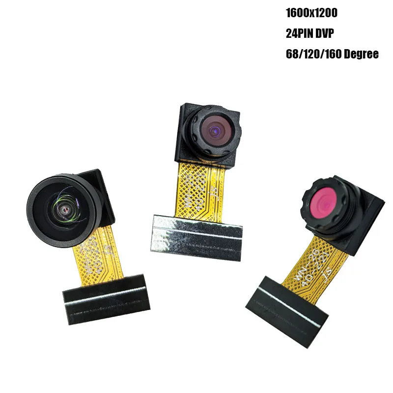 1600x800 2MP HD OV2640 DVP Camera Module for ESP32-CAM FF 68 /120 /160 Degree 24PIN 0.5MM Pitch 21MM