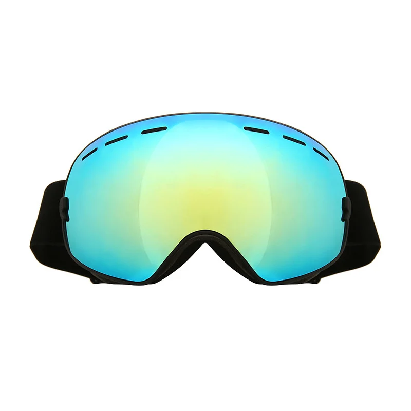 Revo coated large spherical glasses windproof and Cardable nearsighted glasses ski glasses  hemmed commas