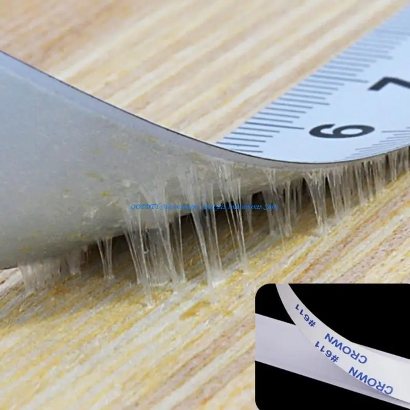 367D Adhesive Metric Measure Tape Carbon Steel Ruler For Woodworking Sticker