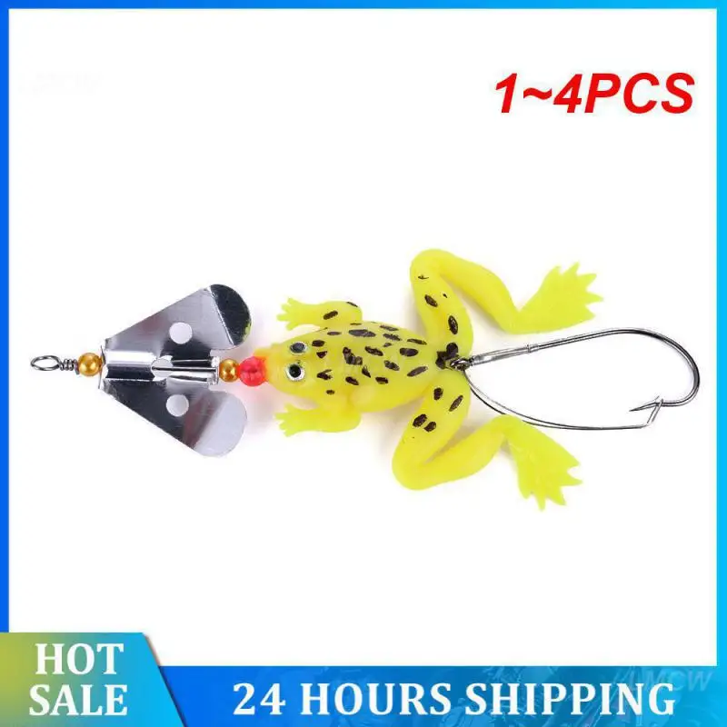 1~4PCS Fishing Lures Freshwater Cushion 6g 7cm Bionic Bait Fishing Accessorie Fake Bait Simulate Soft Fish Sequin Fishing Goods