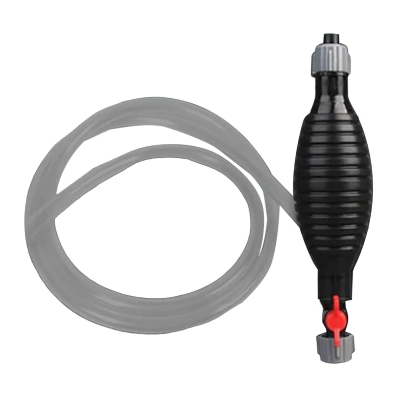 Multifunction Liquid Sucker Pump, Manual Fuel Transfer Pump Gasoline Siphone Hose Portable Siphon Pump For Gasoline(2M)