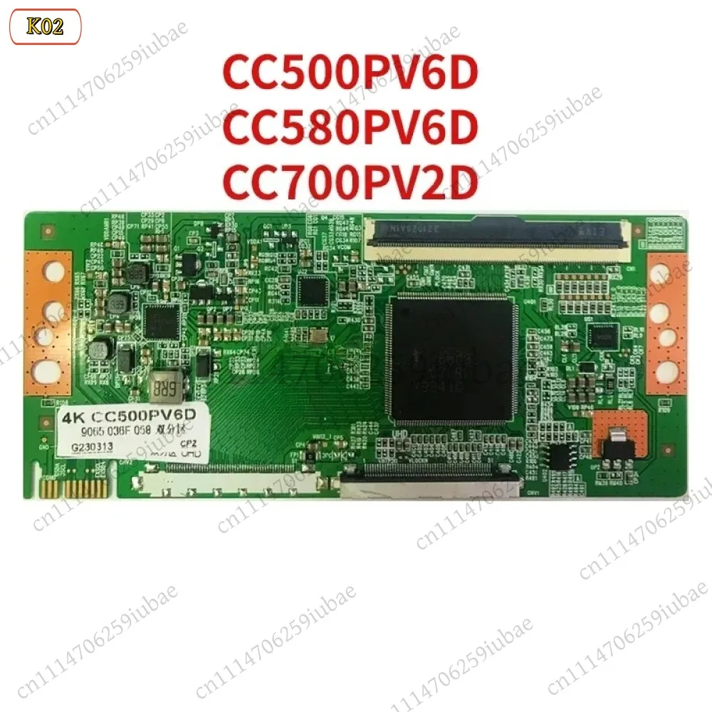 LJ_Upgraded Logic TV TCON Board CC500PV6D CC580PV6D CC700PV2D 4K TV Parts Mainboard Replacement