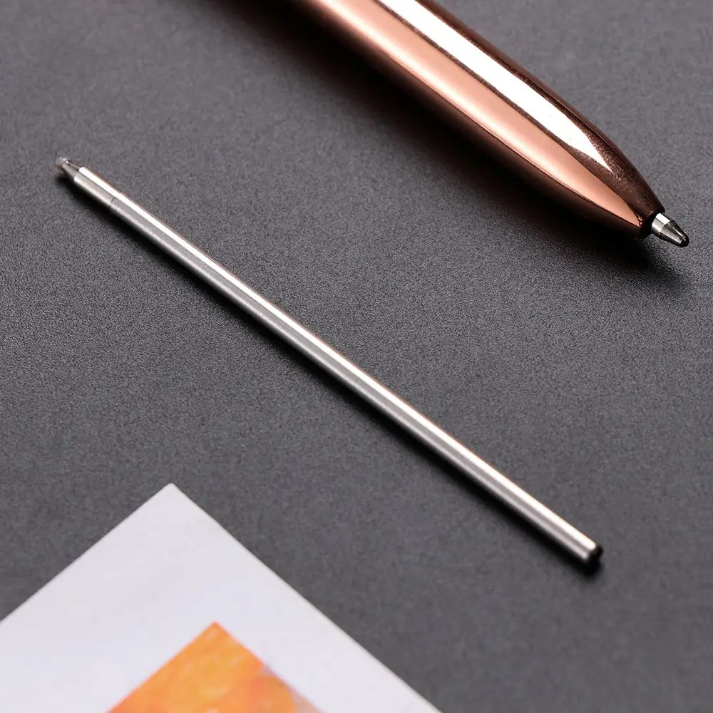 

Офисная шариковая ручка, обучающие аксессуары, письменные принадлежности, замена стержня, черный, синий, красный, средний наконечник, алмазные стержни для ручек