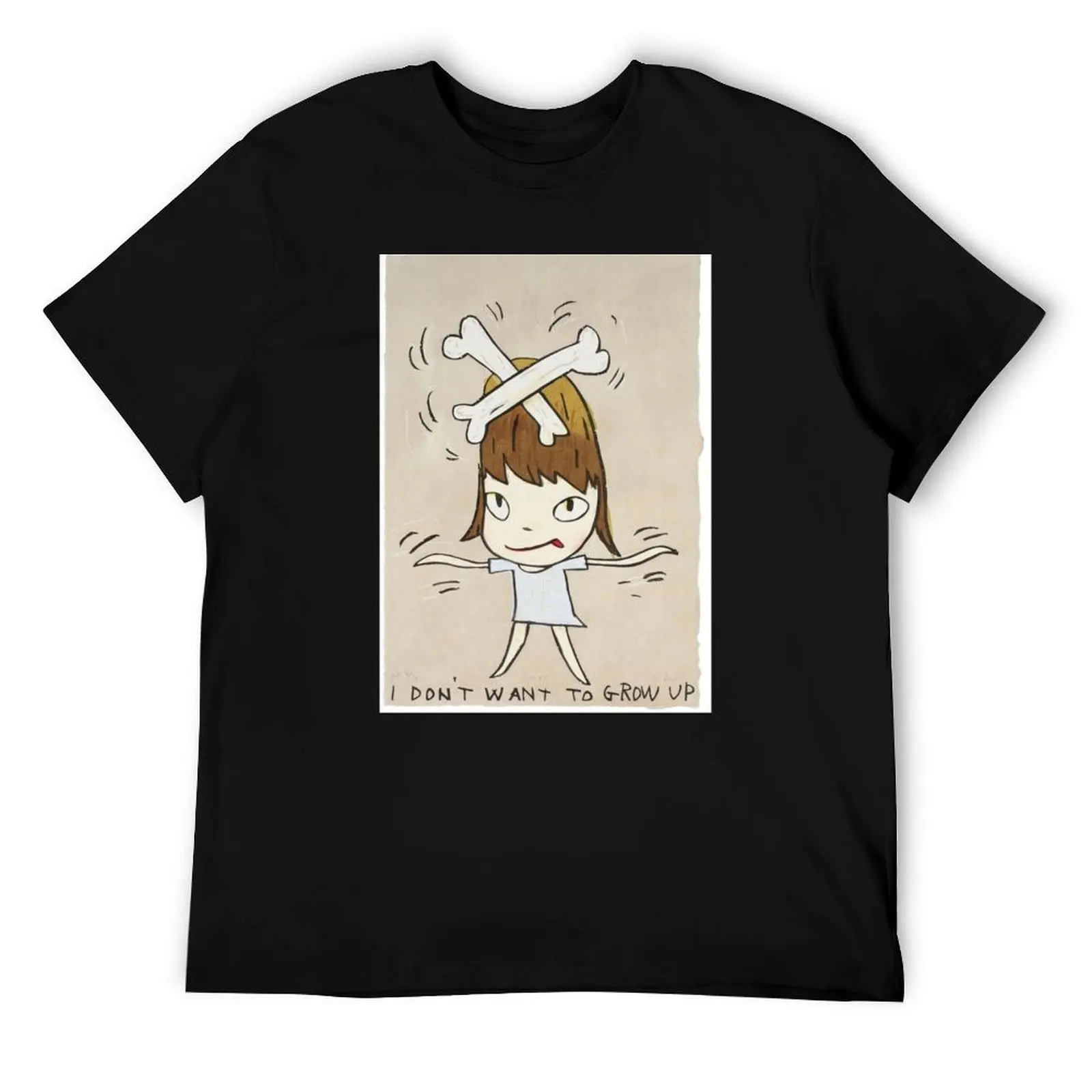 

Yoshimoto nara T-Shirt t shirts for man cotton funny t shirts with prints cotton t shirts man 100% T-Shirt