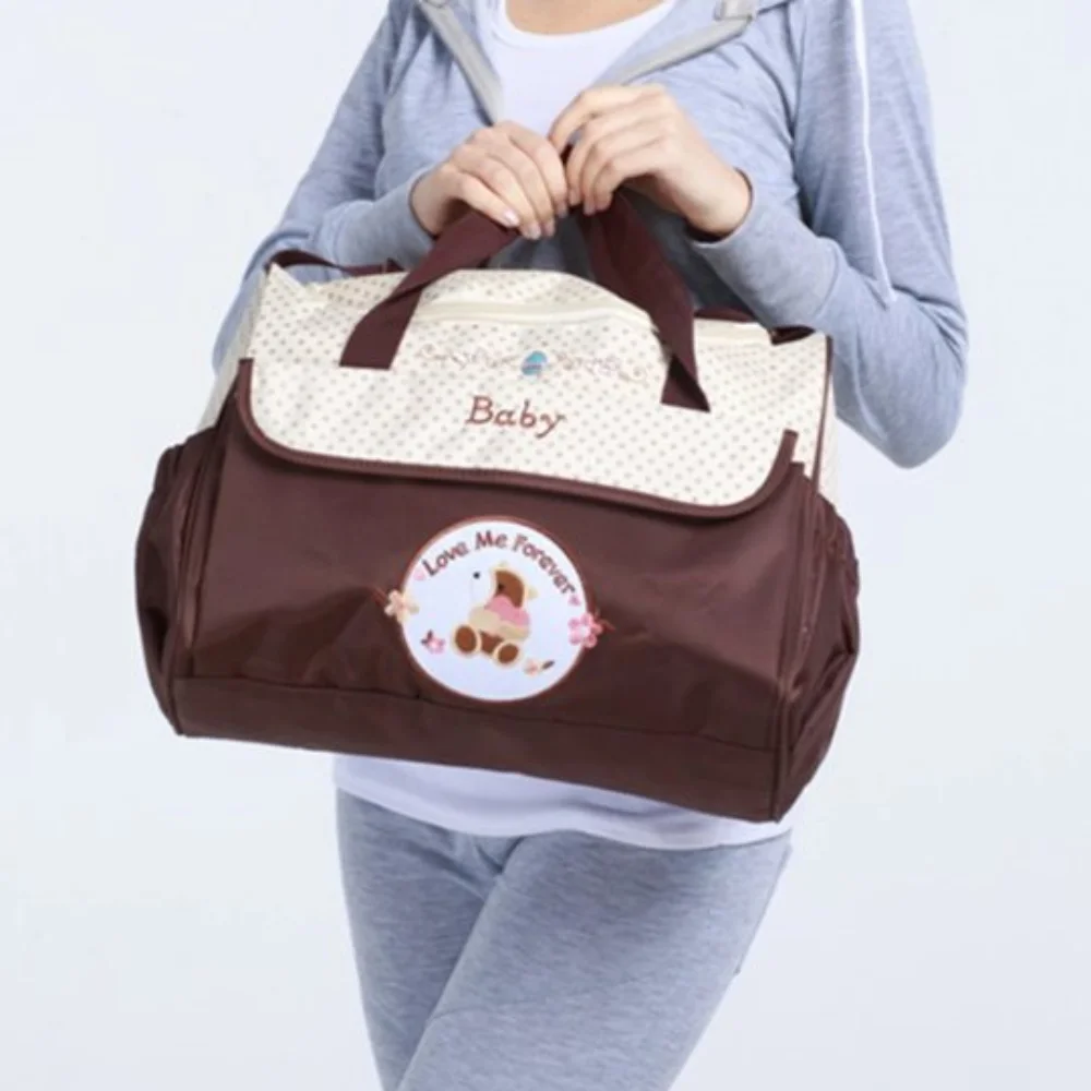 

Storage Baby Diaper Bag Crossbody Large Capacity Mommy Maternity Packs Multifunctional Canvas Baby Stuff Nappy Bags Mother
