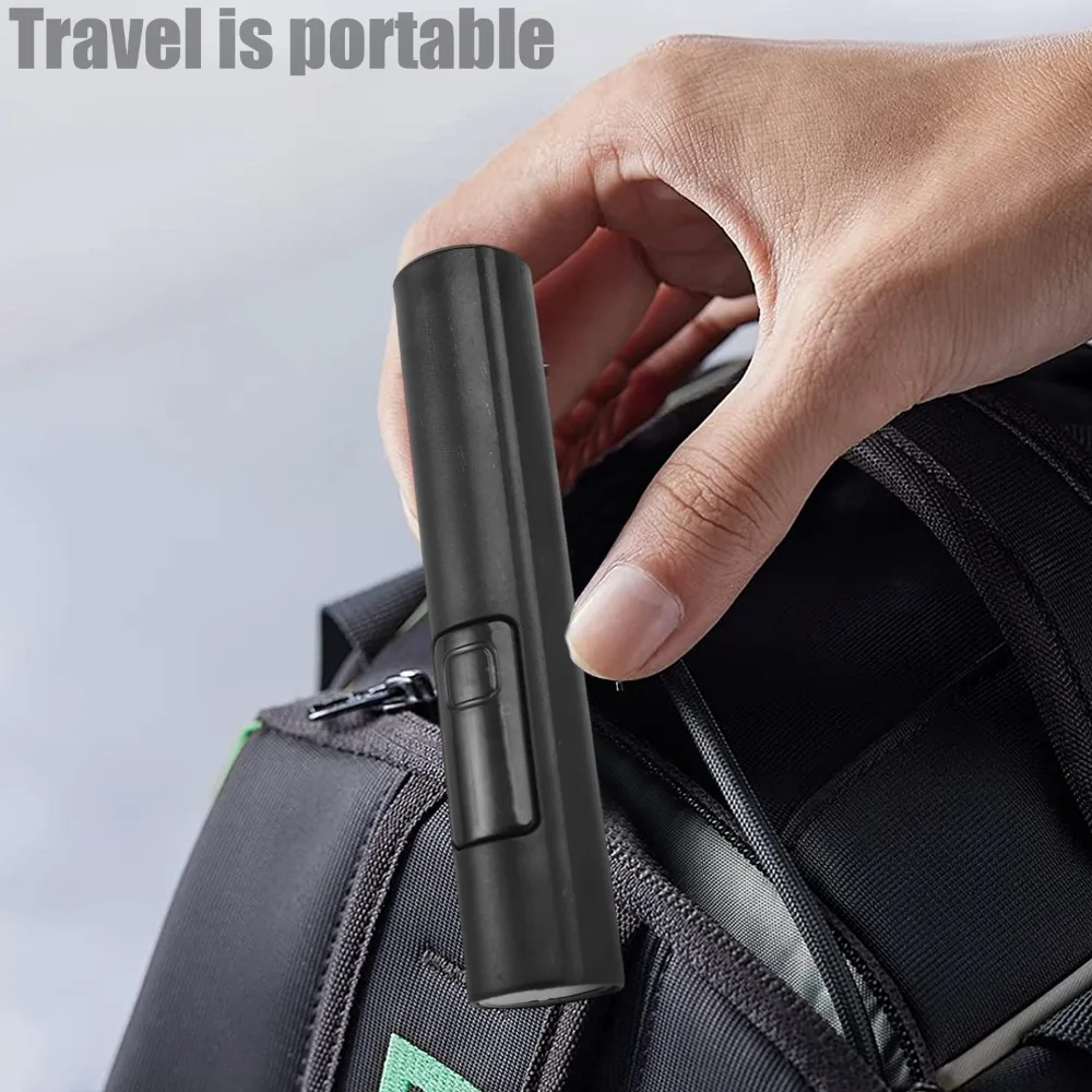 365/395nm Ultraviolet Flashlight Intelligent Digital Display Flashlights Portable USB Rechargeable Fluorescent Detection Lamps