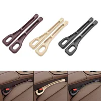 1 Pair Universal Car Seat Gap Plug Car Seat Gap Filler Seat Crevice Blocker Elastic Car Seat Gap Filler for Car Truck SUV Black