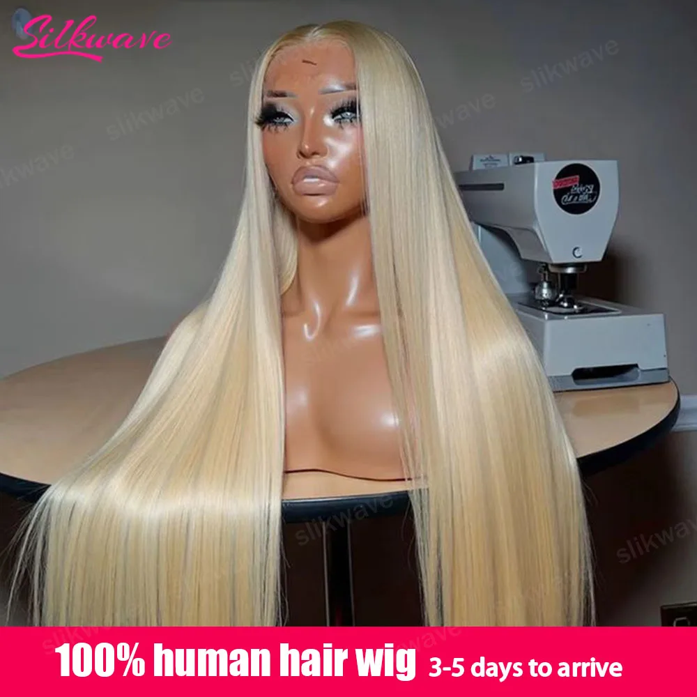 

34-дюймовые прямые парики из натуральных волос цвета 613 блонд, 13x4, 13x6, HD прозрачные кружевные парики с передней частью из тонкого кружева, цветные парики из натуральных волос для женщин