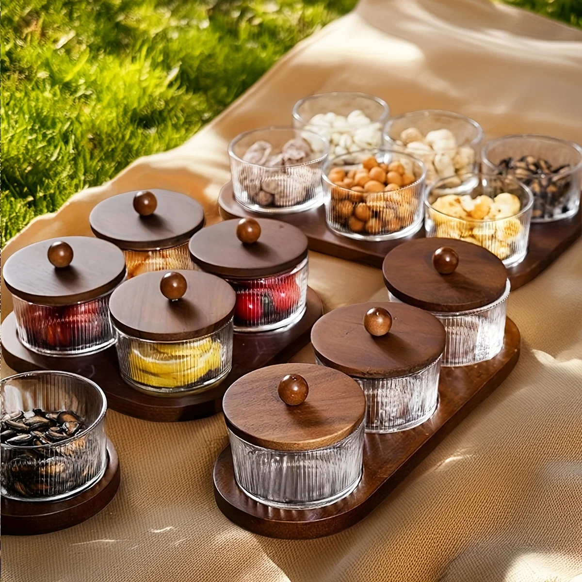 

Amazon Best Seller Walnut Dry Fruit Box Wholesale Vintage Chinese Style Nut Storage Container