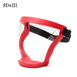 Full Face Shield Protection Mask Transparent Work Facial Protector Face Faceshield Outdoor Protective Heating Home Kitchen tools