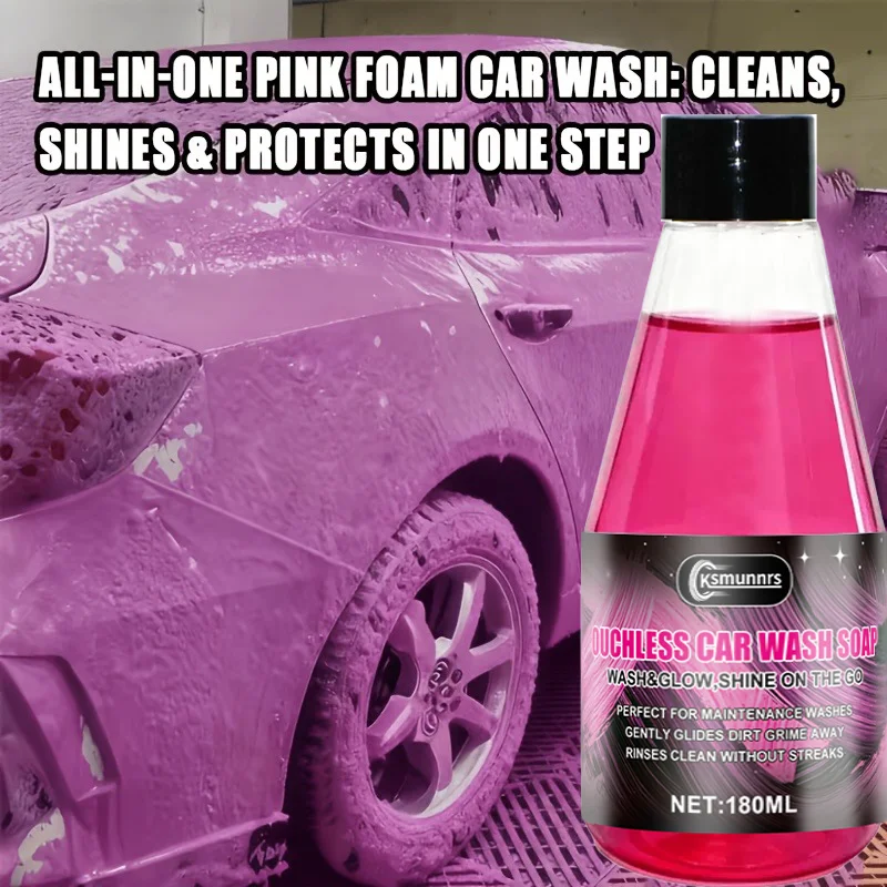 Car wash liquid is used to clean the surface of vehicles, gentle and non-irritating, degreasing and dust-removing cleaner