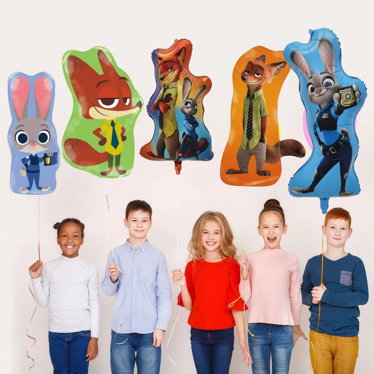 Zootropolis Verjaardagsfeestje Decoratie Zootropolis Verjaardagsballon Zootopia Ballonnen Heliumballon Babyshower Kid Feestartikelen