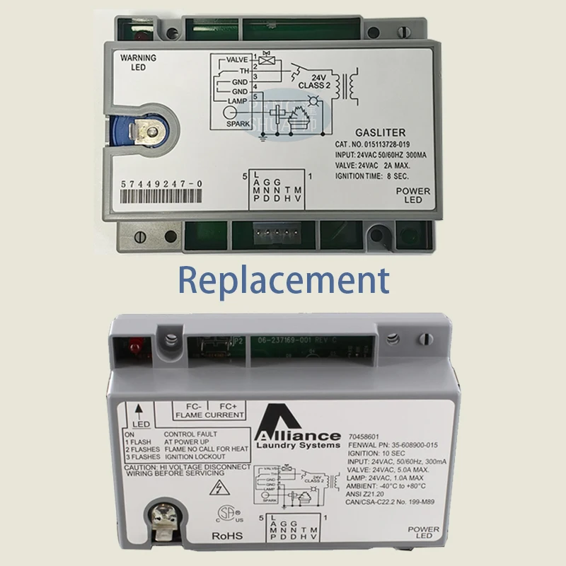 pengshuai Ignition plate for dryer  Replacement allance control Ignition 24V