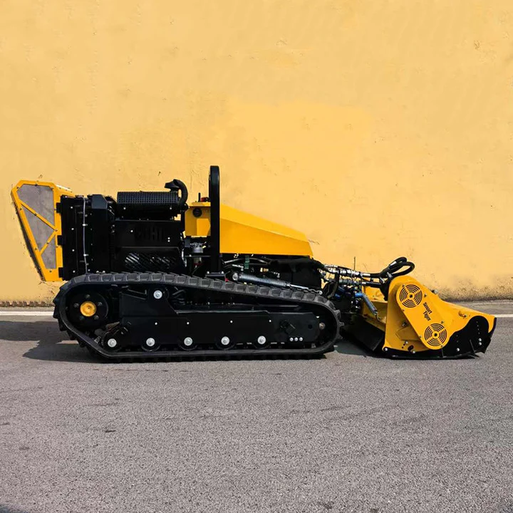 CE EPA جزازة عن بعد القاطع المنحدر جزازة العشب المستقلة روبوت الزاحف التحكم عن بعد آلة المناظر الطبيعية الصناعية #1