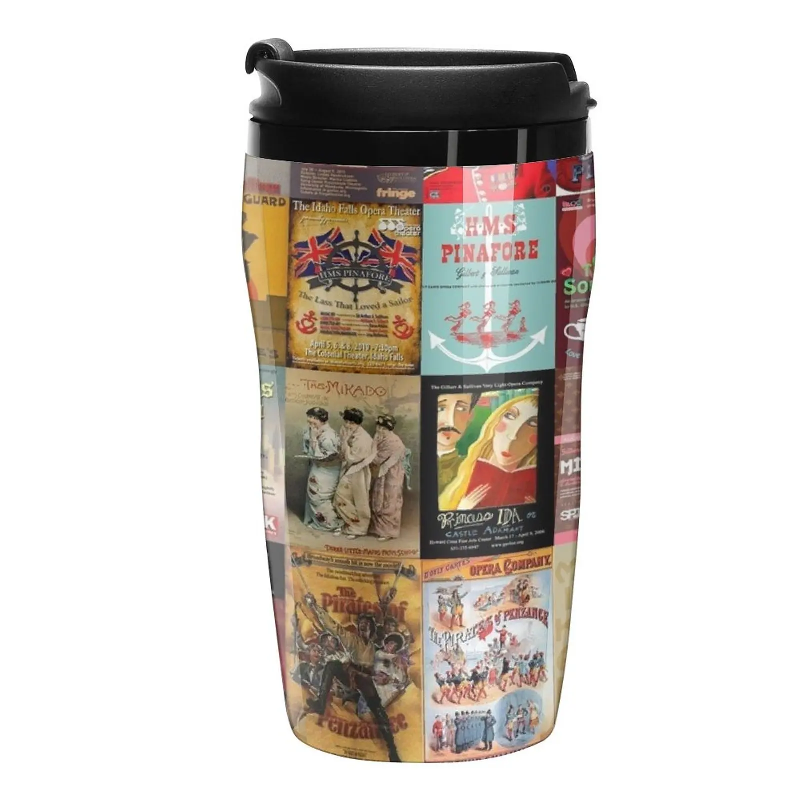 New Gilbert and Sullivan Opera Posters Travel Coffee Mug Glasses For Coffee Cute And Different Cups Creative Cups