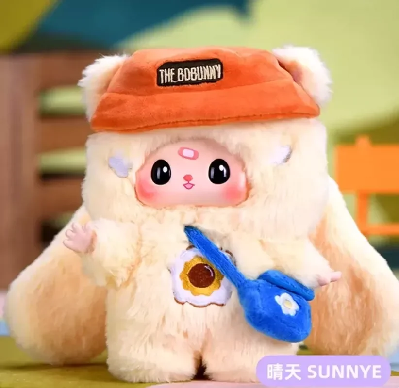 

Genuine The Bobunny Weather Party Rain On Shine Series Blind Box Vinyl Plush Bag Pendant Dolls Bobunny Mystery Box Toy Gift
