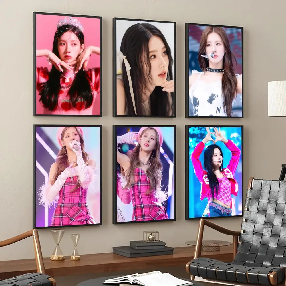 KPOP (G)I-DLE-Cho Miyeon Poster Paper Print Home Living Room Bedroom Entrance Bar Cafe Art Painting Decoration