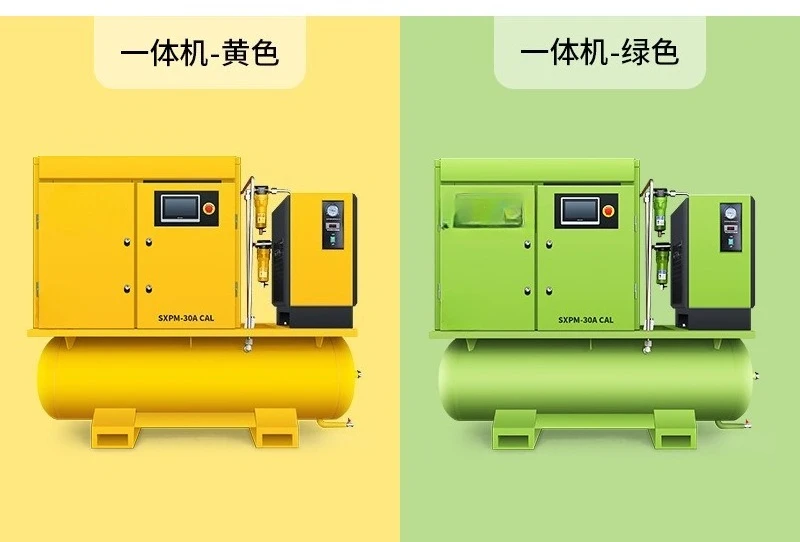 ضاغط هواء للقطع بالليزر مزدوج النجوم آلة لولبية متكاملة 15KW16kg ضاغط هواء خاص #4