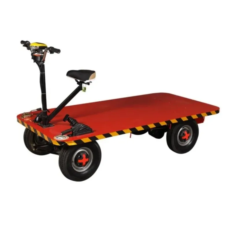 

Small Heavy Duty Front Cargo Tricycle Electric Garden Flatbed Trolley
